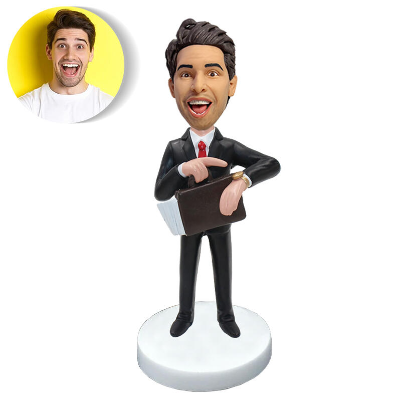 カスタマイズ 顔 似顔絵 ボブルヘッド 首ふり 人形 フィギュア そっくり