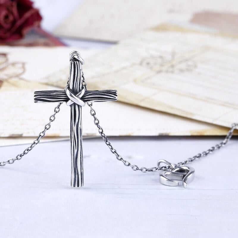 Knot Cross Necklace