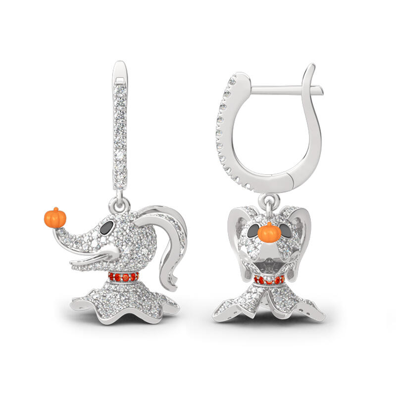 Jeulia "The Head of Team" Sterling Silver Earrings