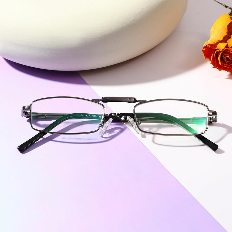Keynes Aviator Gunmetal Glasses