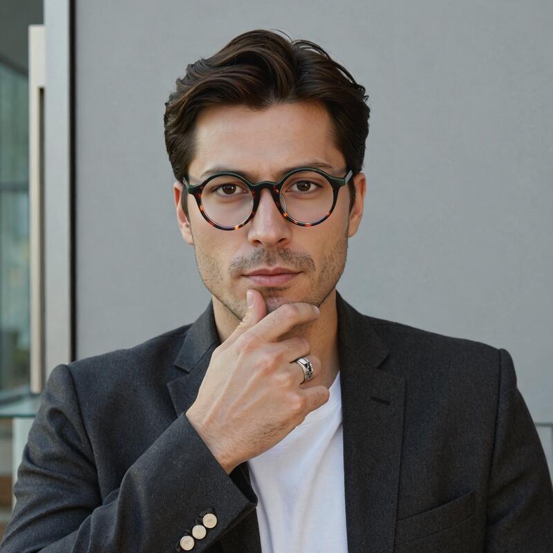 Cheryl Runde Schildkröte Brille