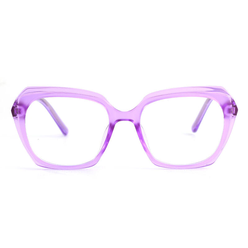 Occhiali da Vista Alberta Poligono Viola 