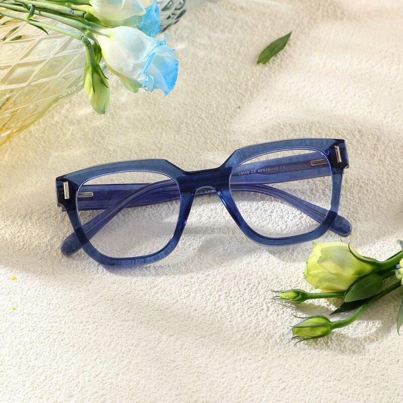 Occhiali da Vista Rob Quadrato Blu 