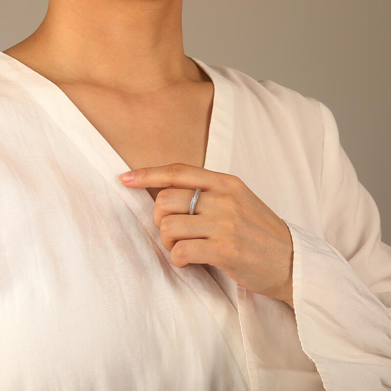 "Perfect Match" Eternity Wedding Ring