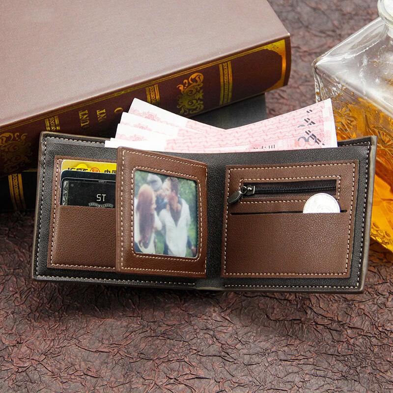 Portafoglio Uomo JoyMania - Pelle PU, RFID, Zip-around, Porta Carte E
