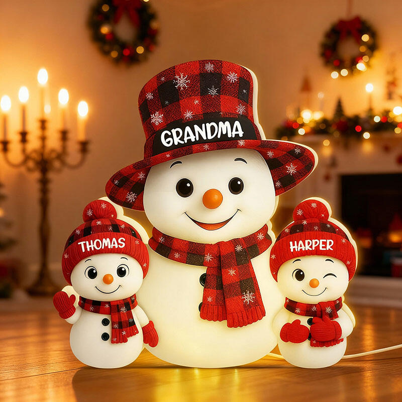 Gepersonaliseerd nachtlampje met naam Mooi cadeau voor oma