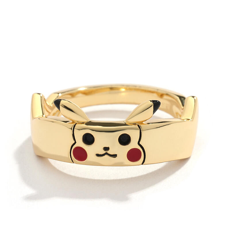 Jeulia "I Choose You" Cute Design Sterling Silver Women's Band