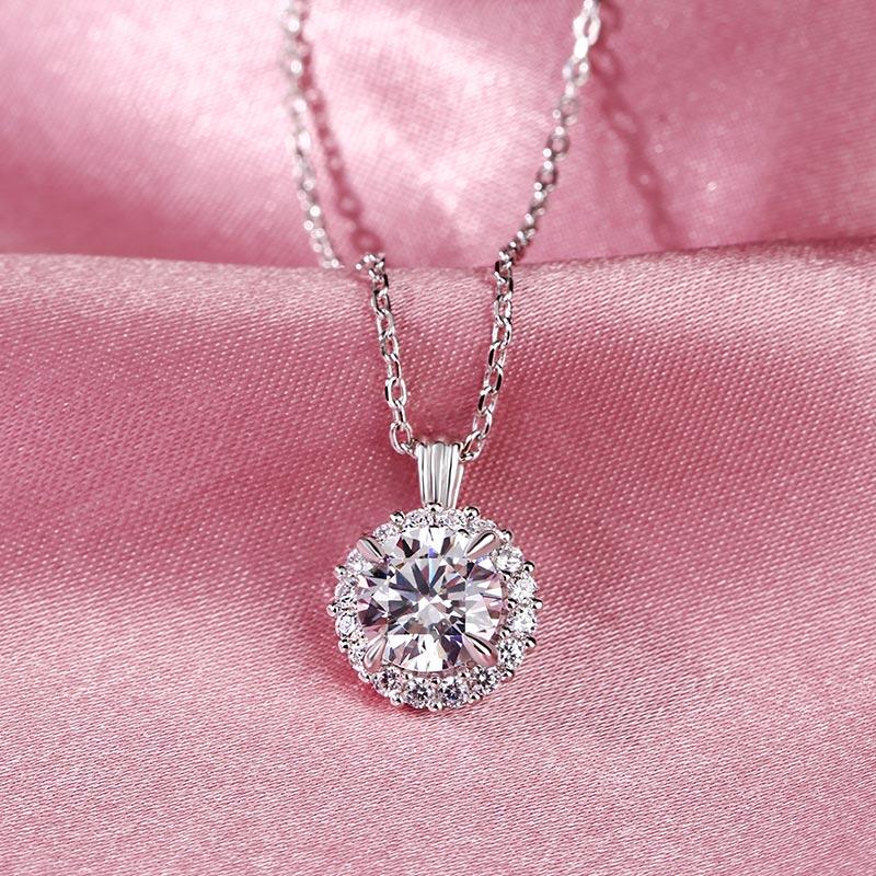 Jeulia Beloved Sterling Silver Necklace