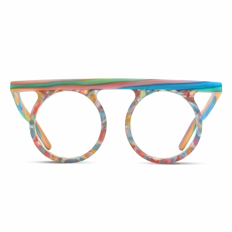 Occhiali da Vista Danielle Rotondo Blu 