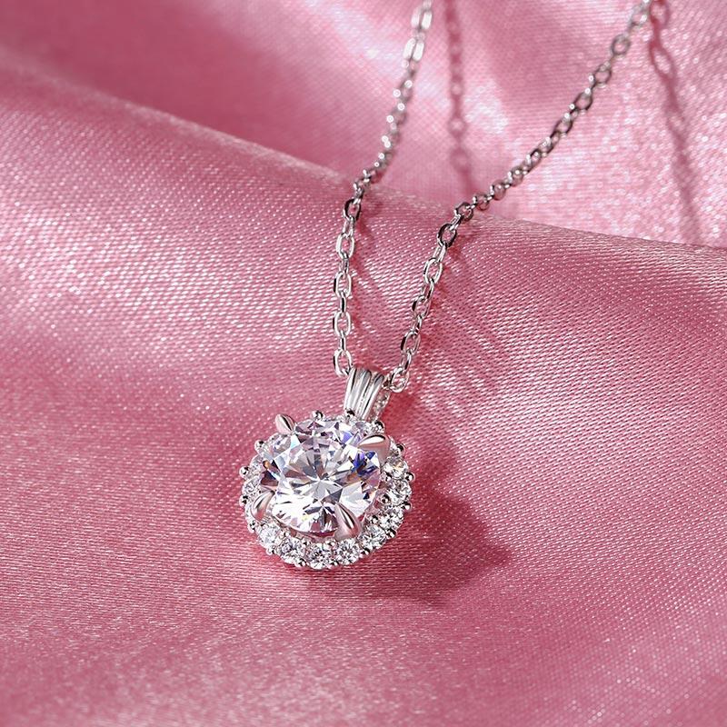 Jeulia Beloved Sterling Silver Necklace