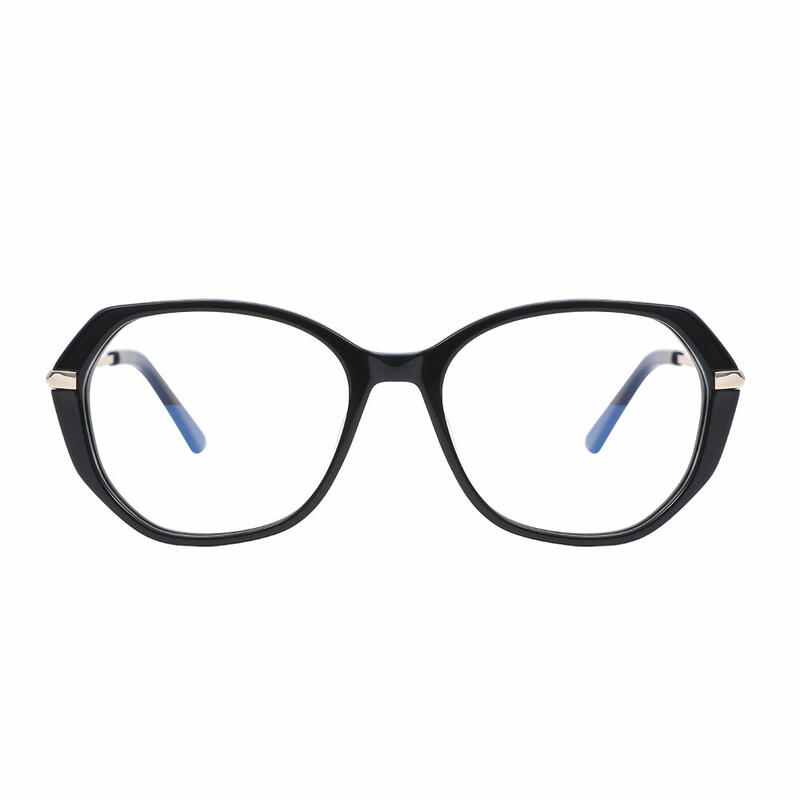 Nina Cat Eye Black Glasses