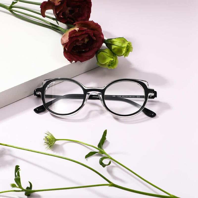 Occhiali da Vista Bertr Cat Eye Nero