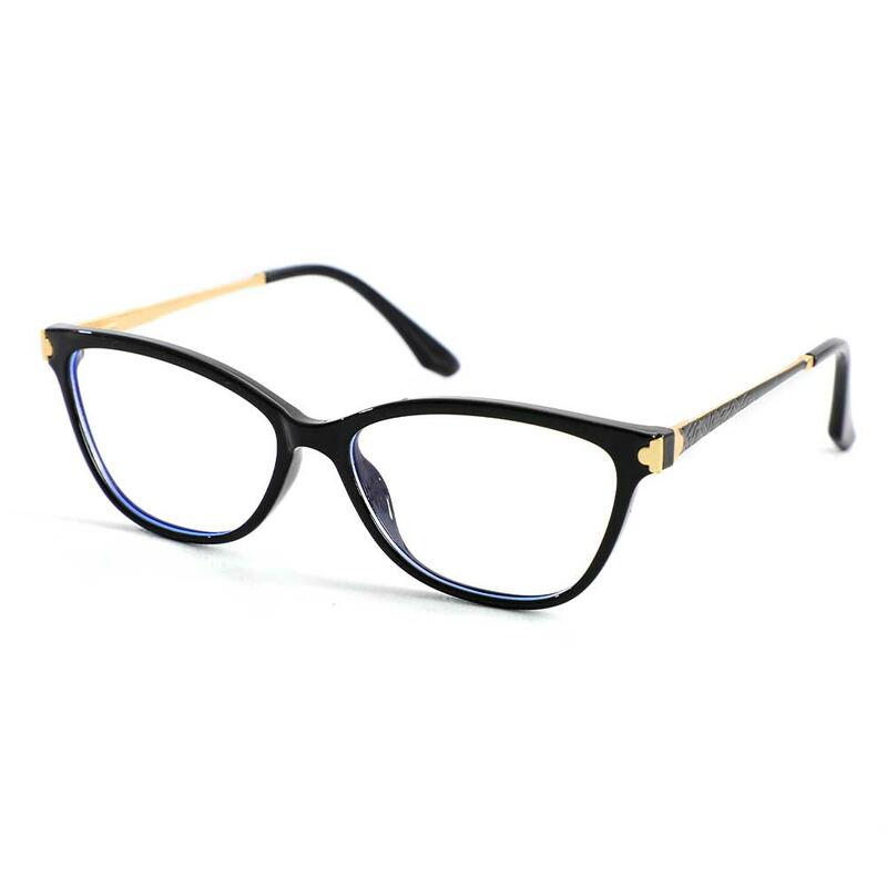 Joshua Rechteckige Schwarze Brille