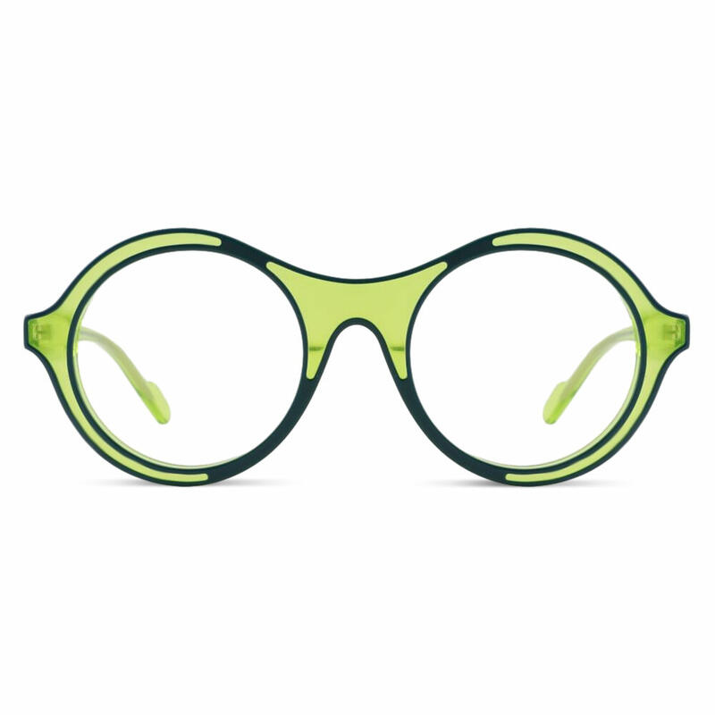 Benedy Runde Grüne Brille