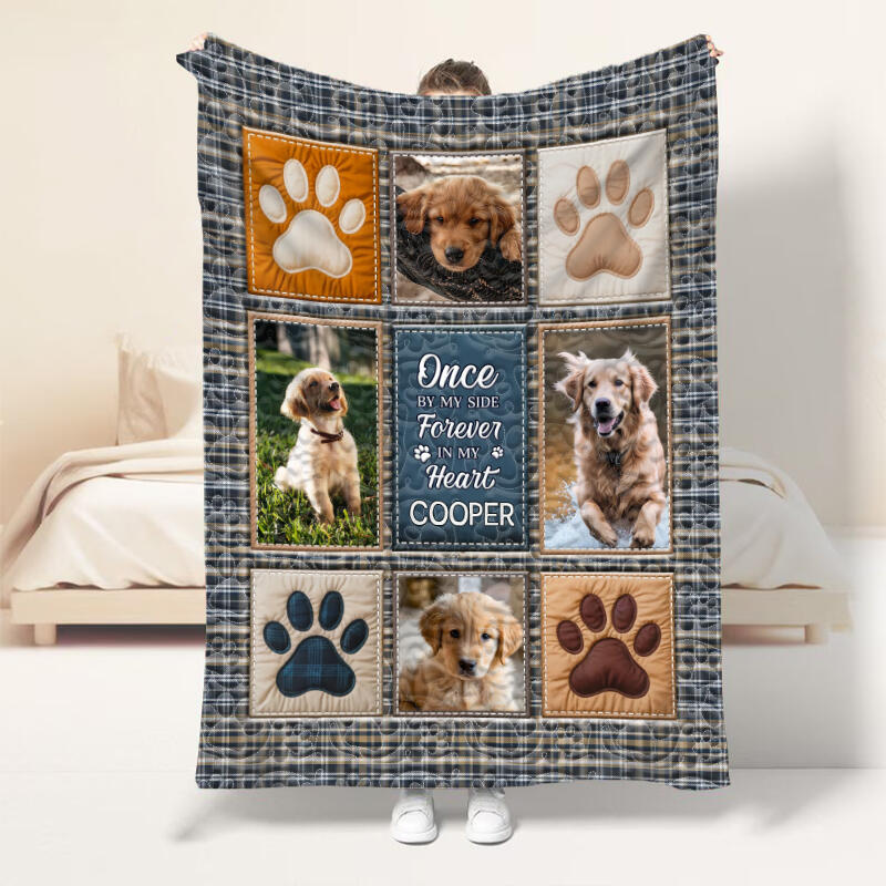 Manta con foto personalizada, regalo cálido para amantes de las mascotas