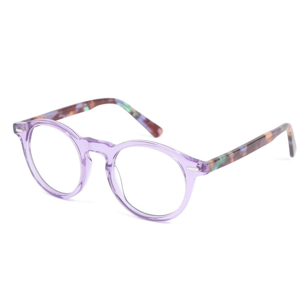 purple glasses