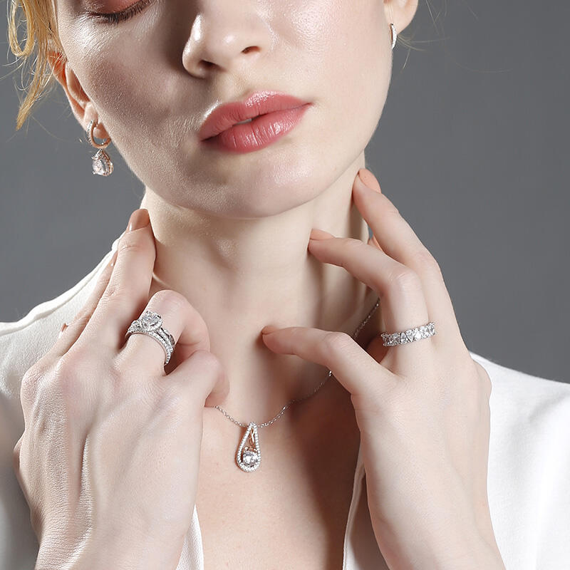 Jeulia Understated Luxury Drop Earrings