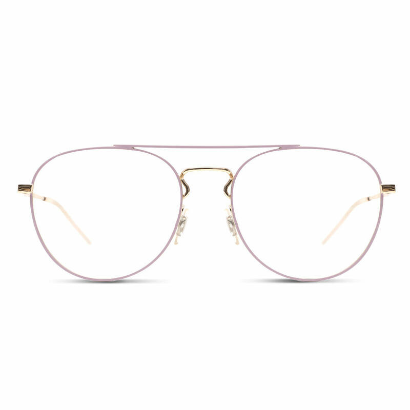 Julia Aviator Pink Glasses