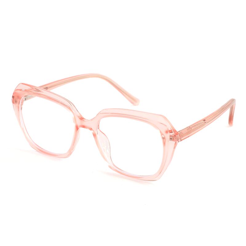 Occhiali da Vista Alberta Poligono Rosa 