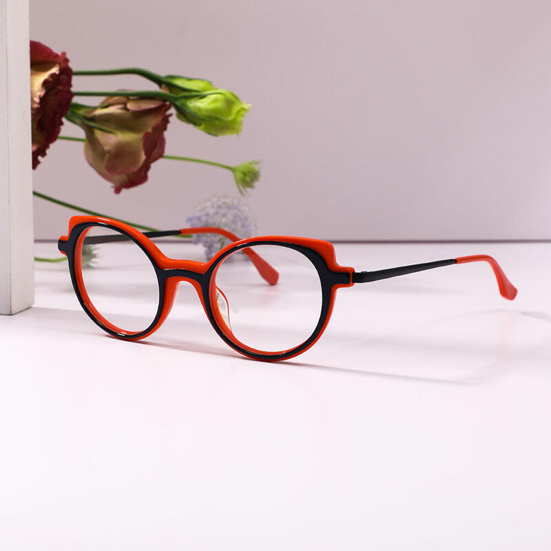 Occhiali da Vista Bertr Cat Eye Arancione