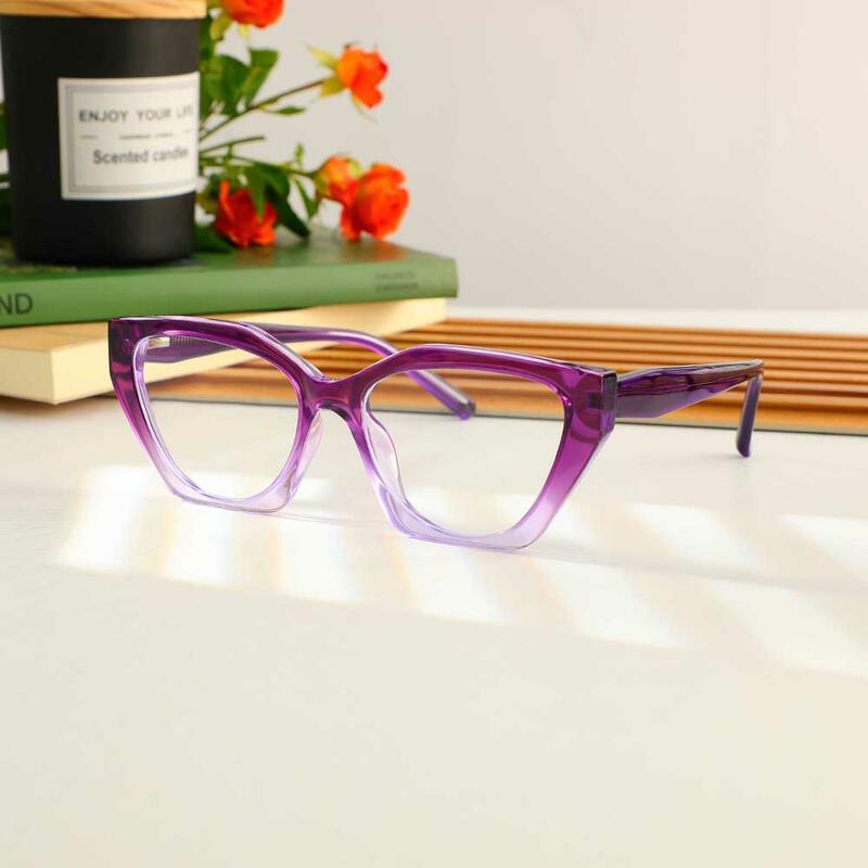 Lunettes de Vue Nathaniei Cat Eye Violet 