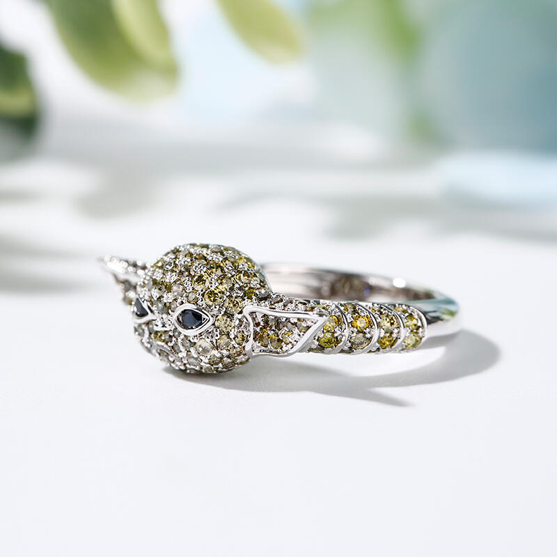 Jeulia "Baby Master" Sterling Silver Ring