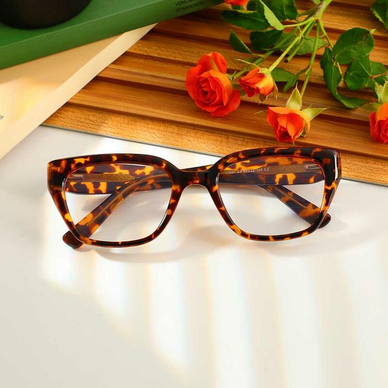 Lunettes de Vue Stevenson Cat Eye Écaille 