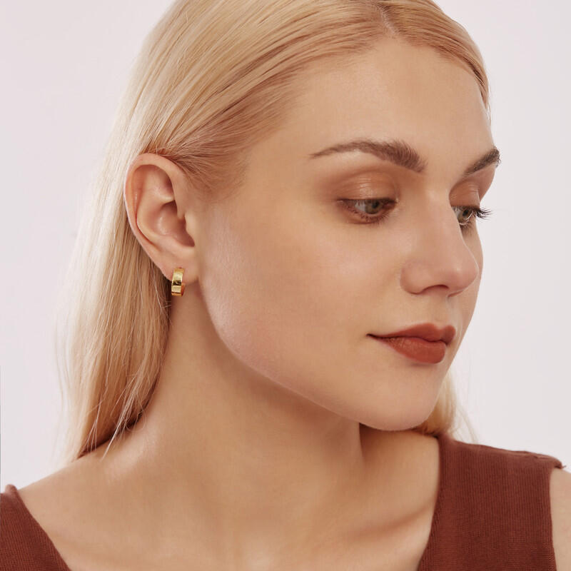 "The Glory Of Love" Mini Hoop Earrings