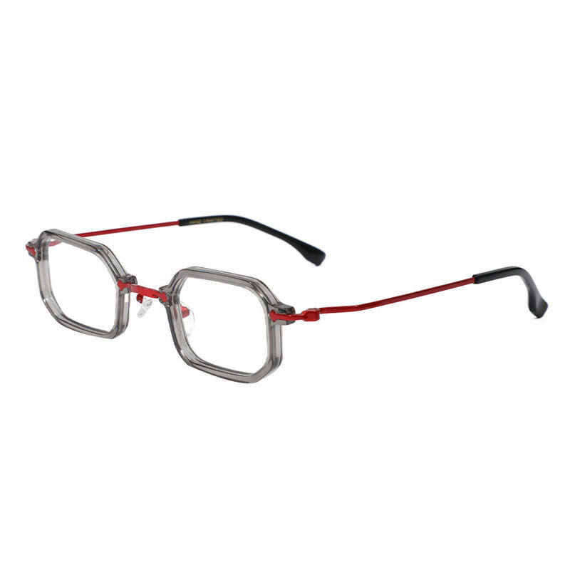 Occhiali da Vista Abel Rettangolare Grigio 