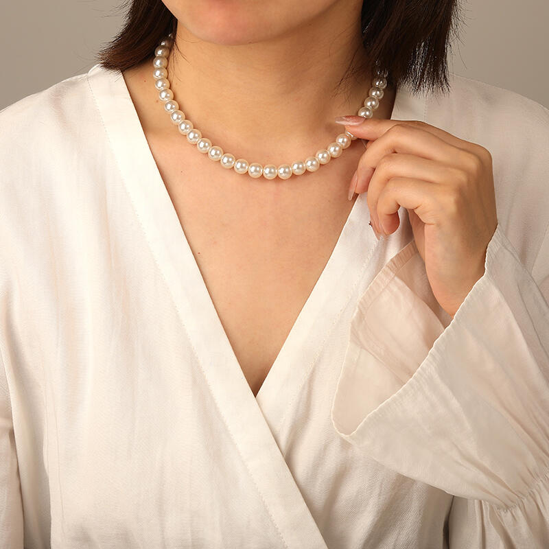 "Mondenglanz" 8.5-9.0mm Süßwasserperlenkette