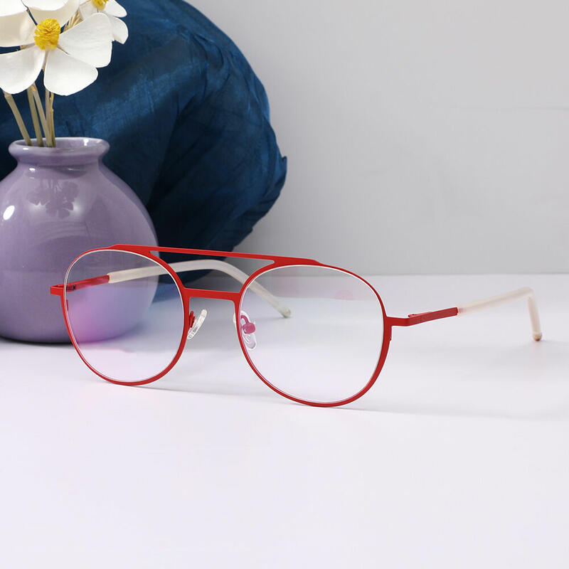 Lunettes de Vue Alicaa Aviateur Rose