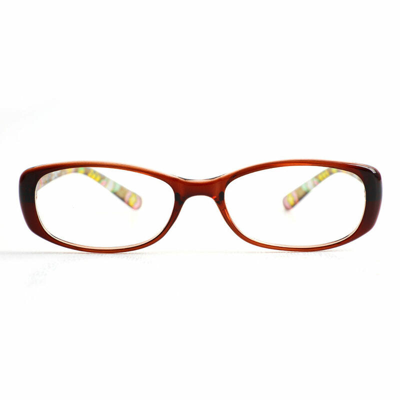 Occhiali da Vista Theresa Rettangolare Marrone