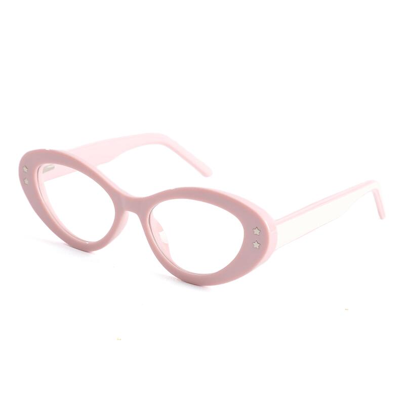 Lunettes de Vue Beck Cat Eye Rose 