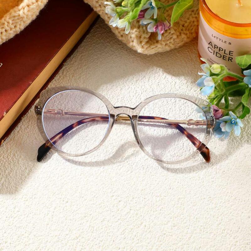 Sapir Cat Eye Graue Brille