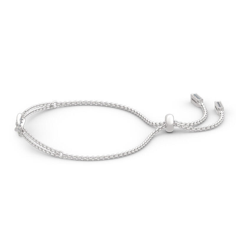 Infinity Love Armband i Sterling Silver