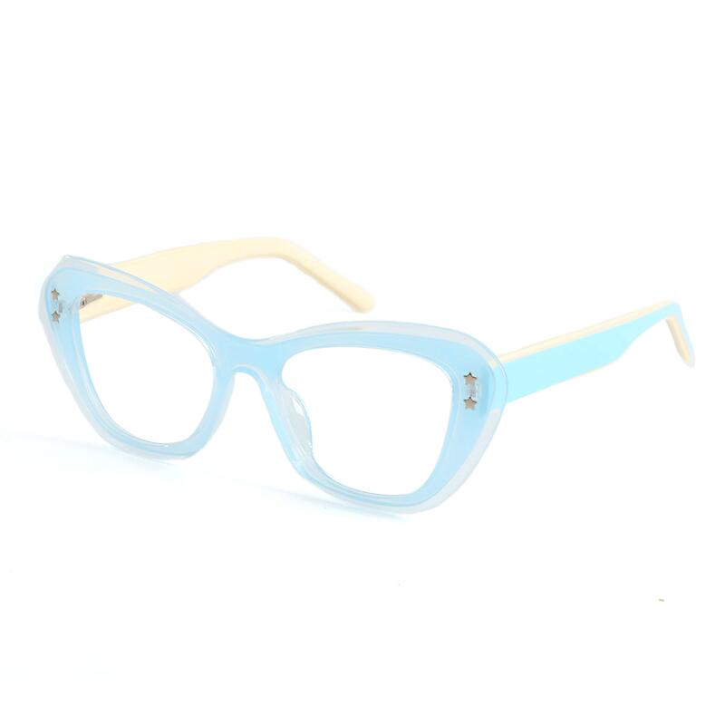 Occhiali da Vista Sally Cat Eye Blu 