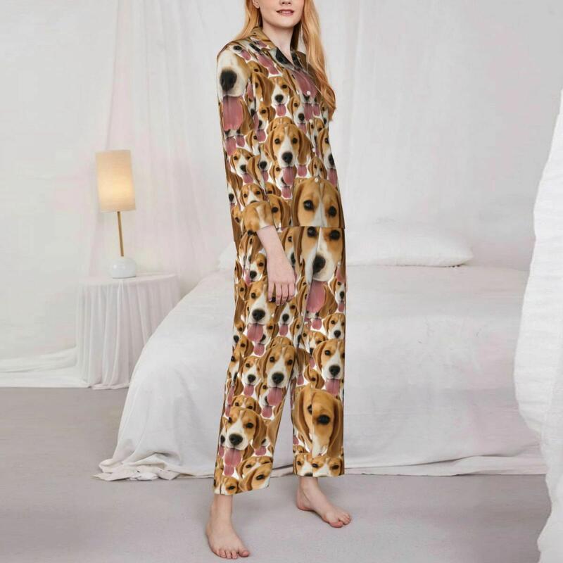 Gepersonaliseerde pyjama aangepaste hond hoofd foto volledige set patroon ontwerp creatief cadeau voor dierenliefhebbers