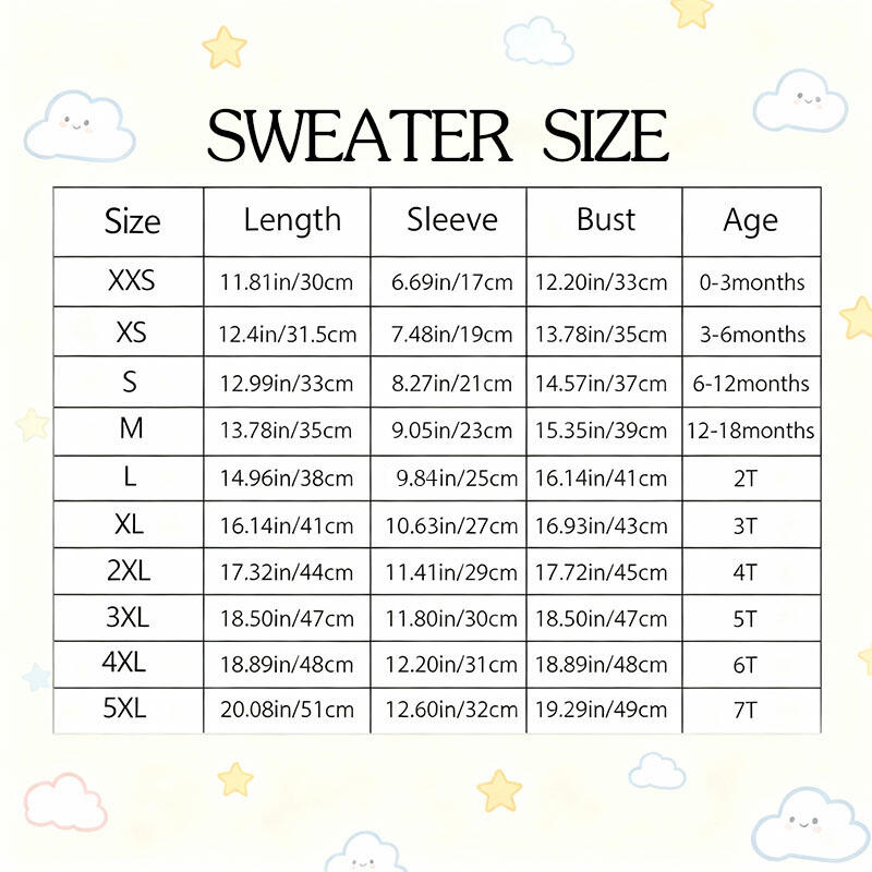 Personalized Letter Embroidered Sweater Creative Gift for Kids