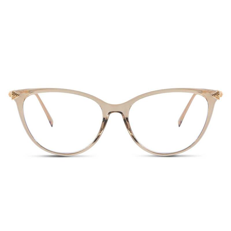 Lunettes de Vue Bray Cat Eye Champagne 