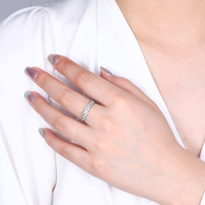 "Waves In My Heart" Classic Wedding Ring
