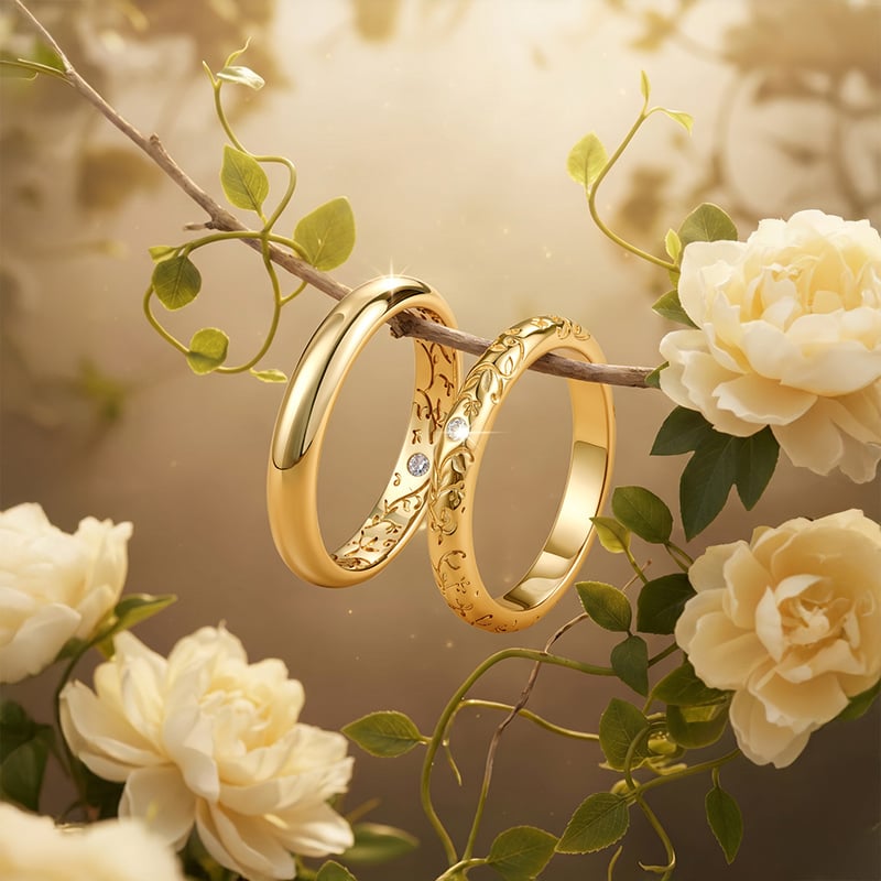 Classic Gold Wedding Band