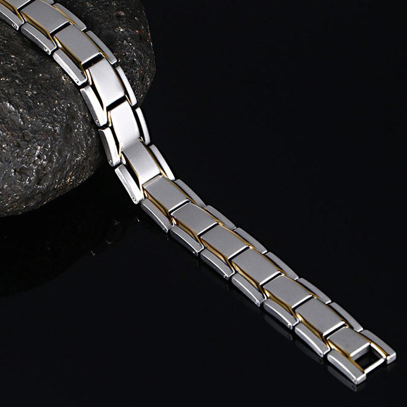Jeulia Magnetic Men's Bracelet in Titanium Steel（21cm）