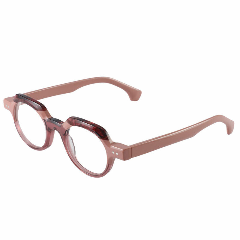 Occhiali da Vista Flynn Rotondo Rosa 