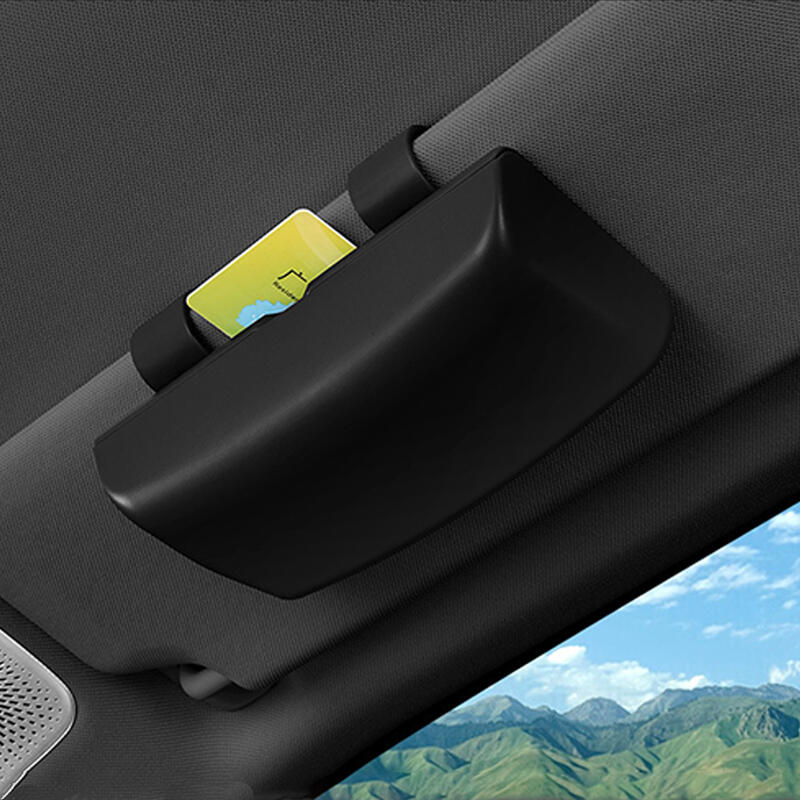 Personalized Car Glasses Storage Box Sunglasses Case Sun Visor Clip Gift for Men