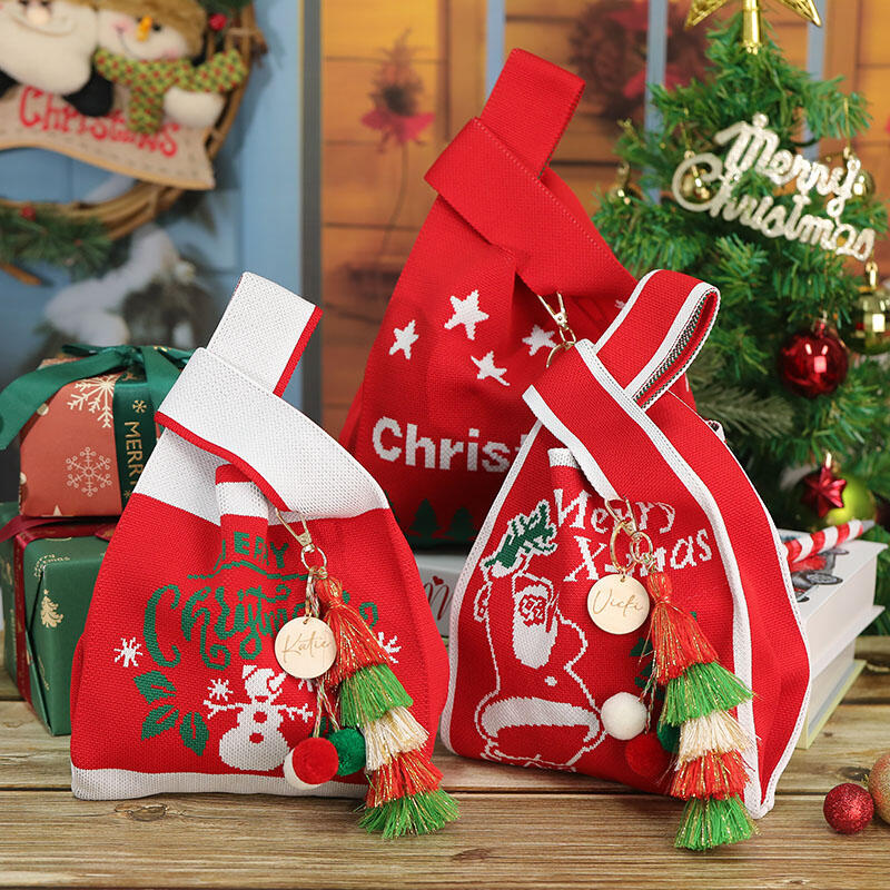 Personalized Name Bag with Different Pattern Best Christmas Gift for Friends