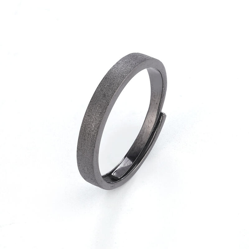 Jeulia Simple Sterling Silver Couple Rings