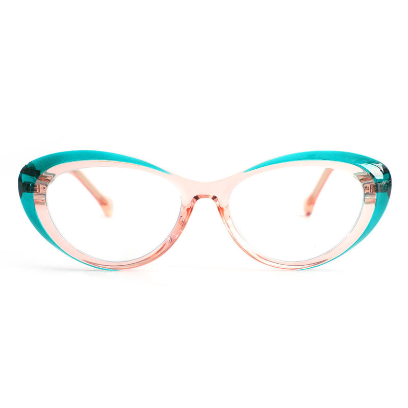 Vogt Cat Eye Grüne Brille