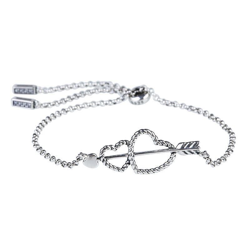 Jeulia Cupid's Arrow Sterling Silver Jewelry Set