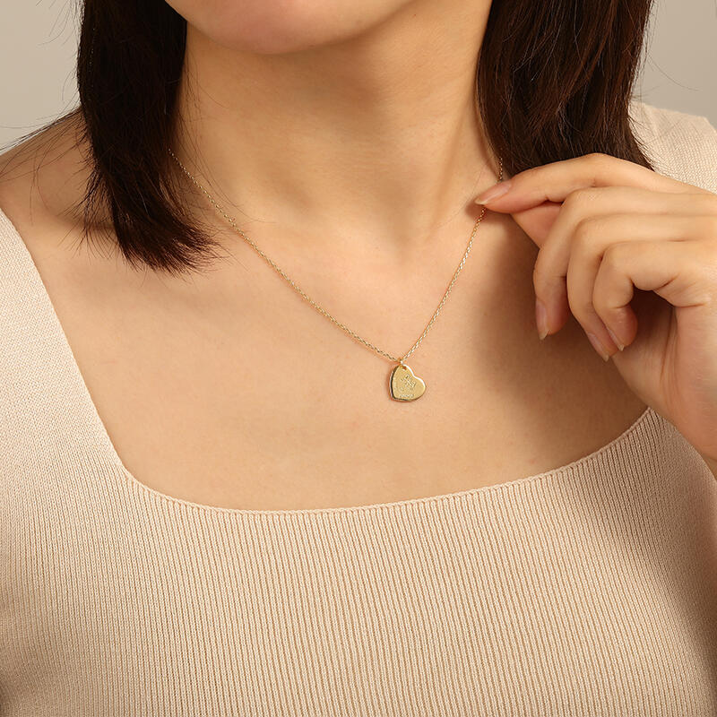"My Whole Heart" Engravable Necklace