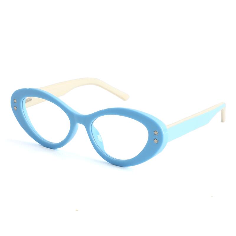 Beck Cat Eye Blaue Brille